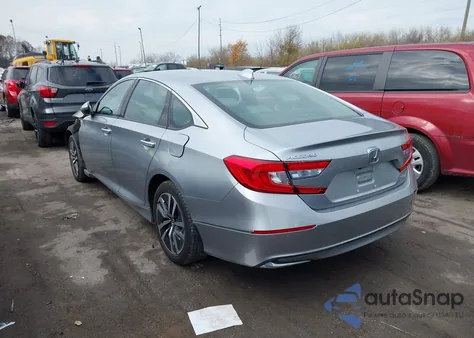 2019 Honda Accord Hybrid Touring из США, поврежденный, VIN 1HGCV3F9XKA007266